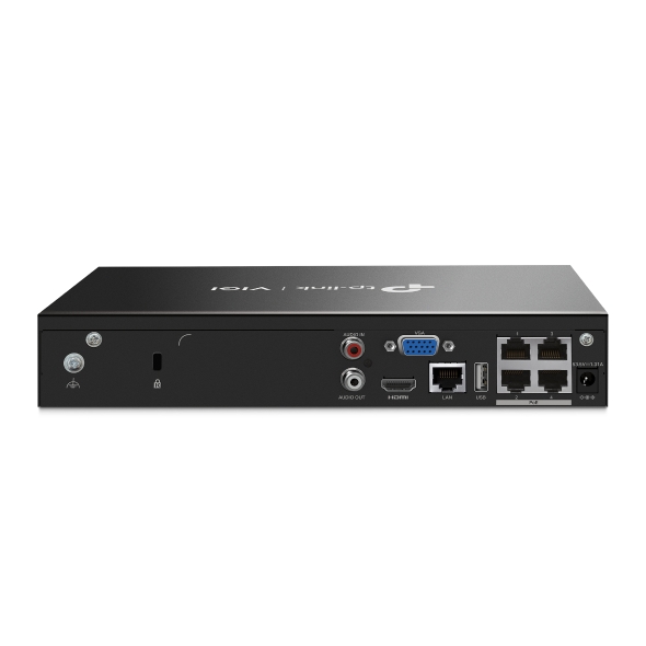 VIGI NVR1004H-4P  4 Channel Network Video Recorder