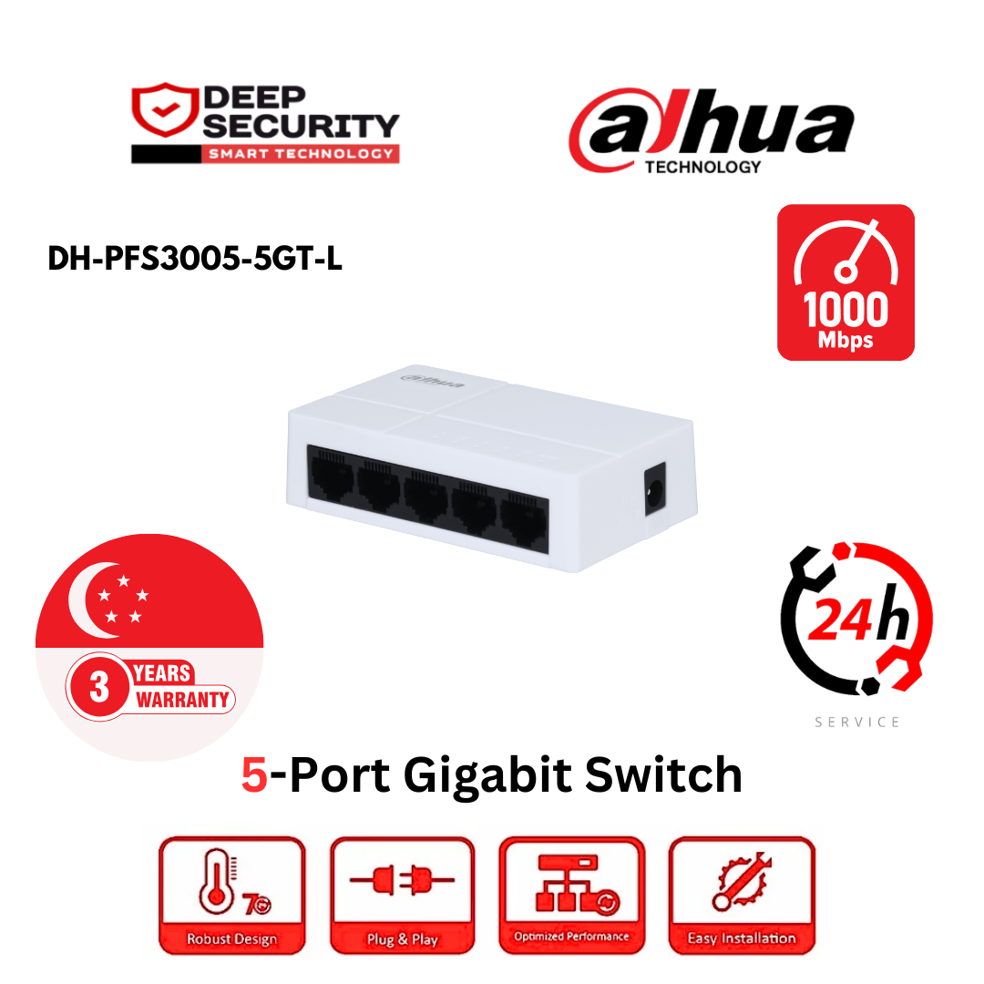 Dahua 5-Port  U