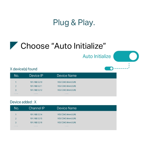 VIGI 8 Channel PoE+ Network Video Recorder