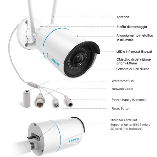 REOLINK RLC-510WA 5MP Outdoor Security Camera