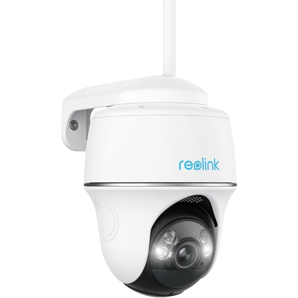 Reolink Argus PT Lite - 3MP Outdoor Battery Wi-Fi Camera, Pan & Tilt, Person/Vehicle Detection,Two way audio