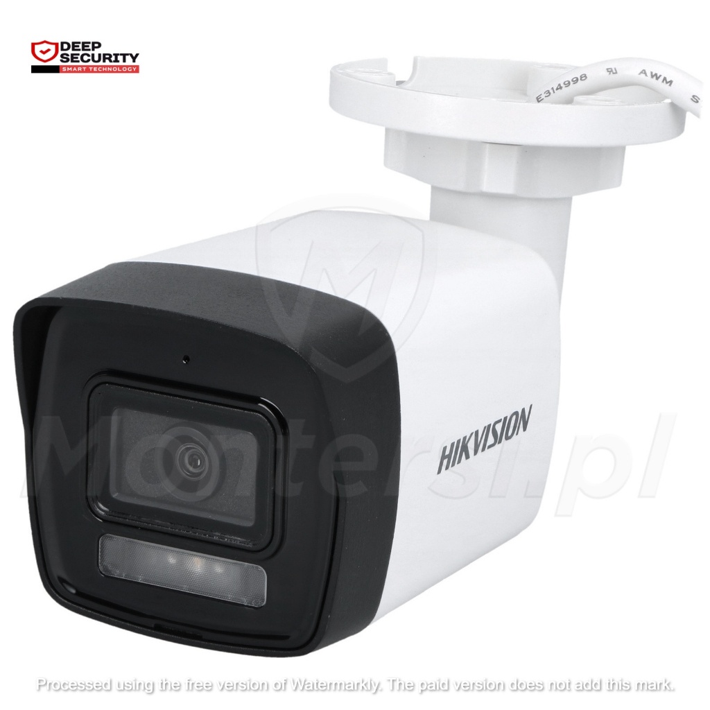 HIKVISION DS-2CD1043G2-LIU 4MP Smart Hybrid Light Bullet Camera | Fixed Lens | Network Security Camera